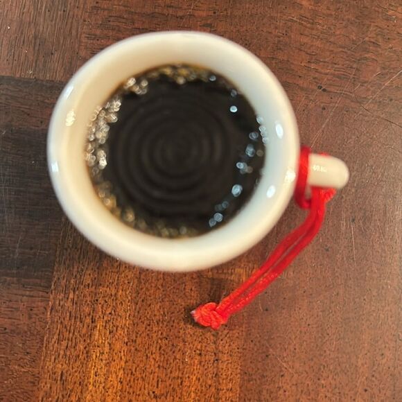 Tim Hortons Coffee China Mug Ornament 2011 Vintage New - Picture 4 of 7